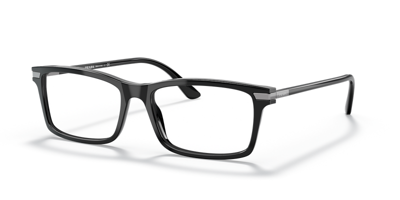 Prada PR 03YV in Black / Demo Lens (1AB1O1) - Front View