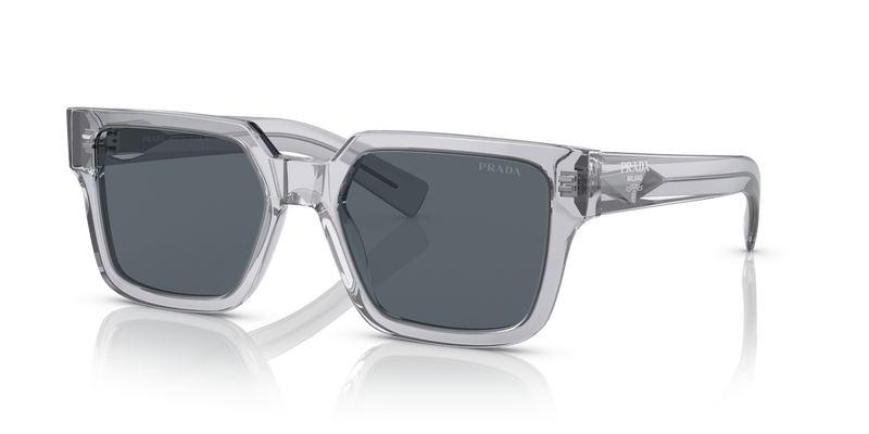 Prada PR 03ZS in Transparent Grey / Blue (U430A9) - Alternate View