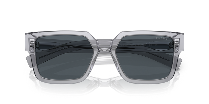 Prada PR 03ZS in Transparent Grey / Blue (U430A9) - Alternate View