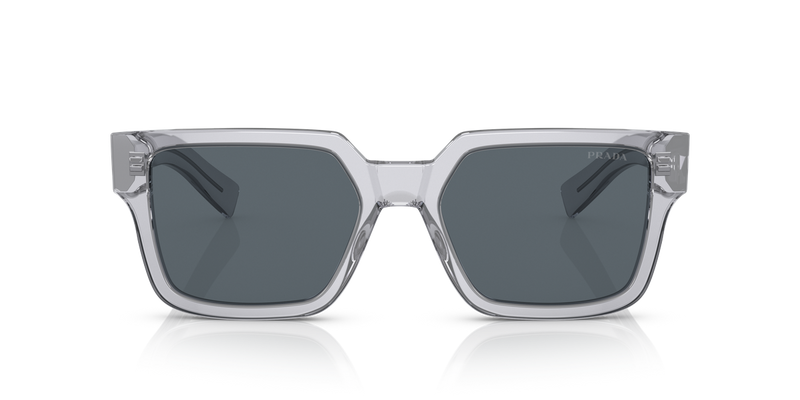 Prada PR 03ZS in Transparent Grey / Blue (U430A9) - Alternate View