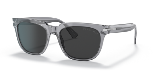 Prada PR 04YS - Transparent Grey / Polarized Black (08U08G)