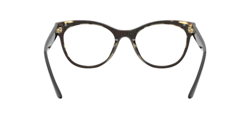 Prada PR 05WV in Black/Havana - Back View