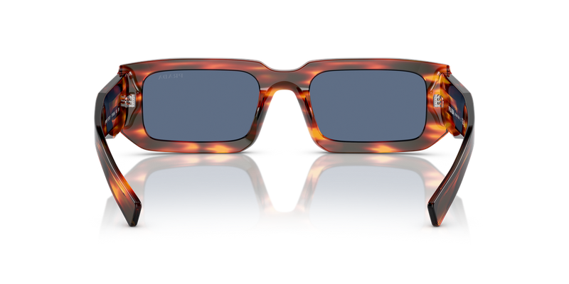 Prada PR 06YS in Striped Radica / Dark Blue (17R06A) - Alternate View