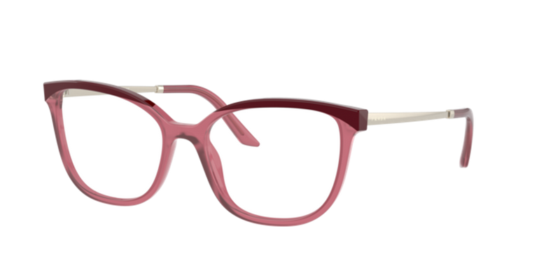 Prada PR 07WV in Bordeaux/Opal Cherry - Front View