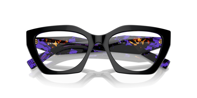 Prada PR 09YV in Black / Demo Lens (19S1O1) - Alternate View