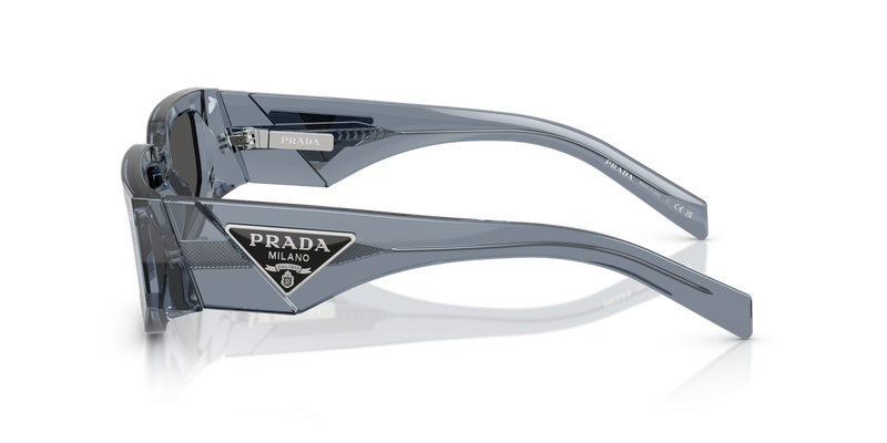 Prada PR 09ZSF in Transparent Ocean / Dark Grey (17T08Z) - Alternate View