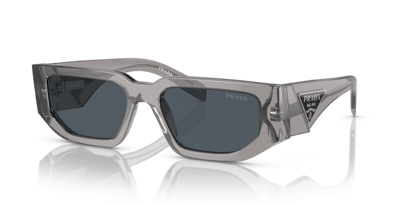 Prada PR 09ZSF in Transparent Asphalt / Dark Grey (18S09T) - Alternate View