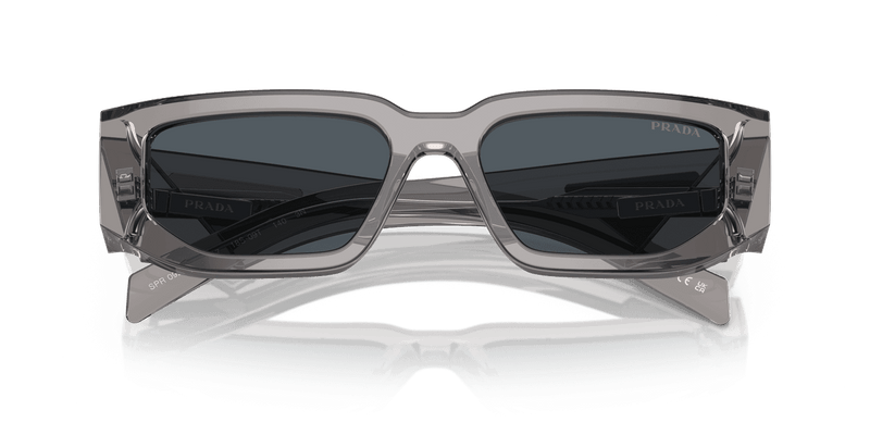 Prada PR 09ZSF in Transparent Asphalt / Dark Grey (18S09T) - Alternate View