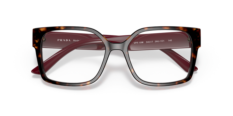 Prada PR 10WV in Dark Havana / Demo Lens (2AU1O1) - Side View