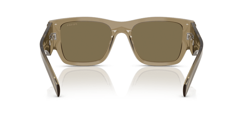 Prada PR 10ZSF in Bark / Light Brown (22H90F) - Back View