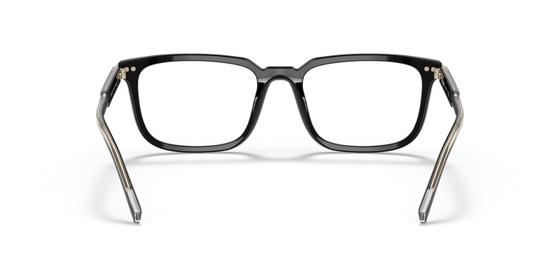 Prada PR 13YVF in Black / Demo Lens (AAV1O1) - Temple Detail