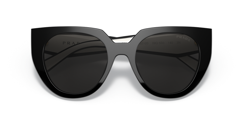 Prada PR 14WSF in Black/Talc / Dark Grey (09Q5S0) - Alternate View