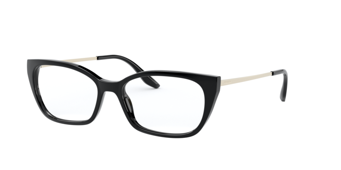 Prada PR 14XV in Black / Demo Lens (1AB1O1) - Front View