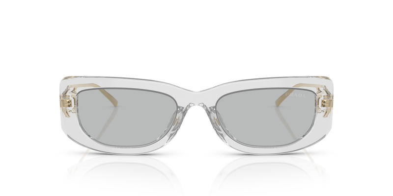 Prada PR 14YS in Transparent Grey / Light Grey (12R50K) - Alternate View