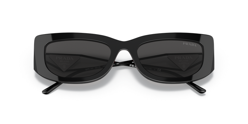 Prada PR 14YS in Black / Dark Grey (1AB5S0) - Alternate View