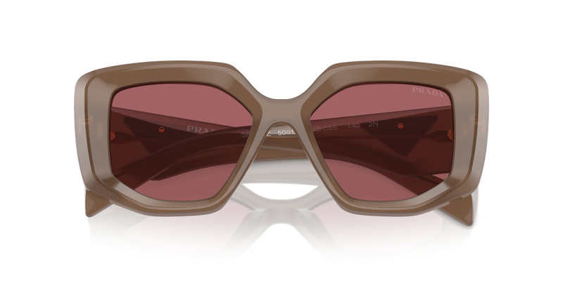 Prada PR 14ZS in Opal Loden / Dark Violet (11S08S) - Side View