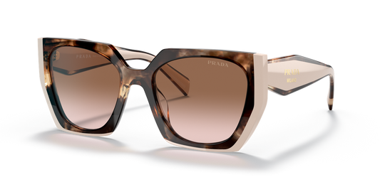 Prada PR 15WSF - Tortoise Caramel/Powder / Brown Gradient (01R0A6)
