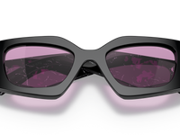 Black / Dark Violet Mirror Silver Int (1AB07Q)