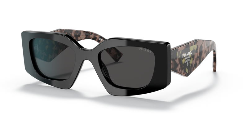 Prada PR 15YS in Black / Dark Grey (1AB5S0) - Alternate View