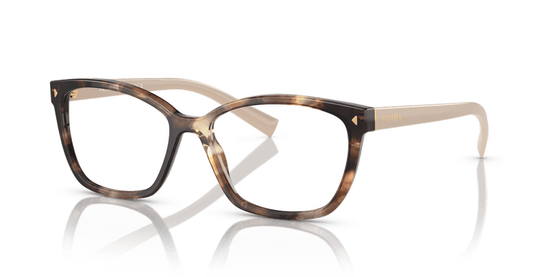 Prada PR 15ZVF in Caramel Havana / Demo Lens (07R1O1) - Alternate View