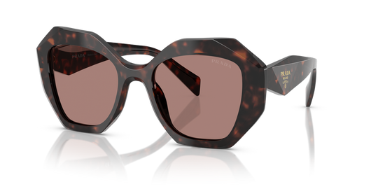 Prada PR 16WS - Root Tortoise / Light Brown (17N60B)
