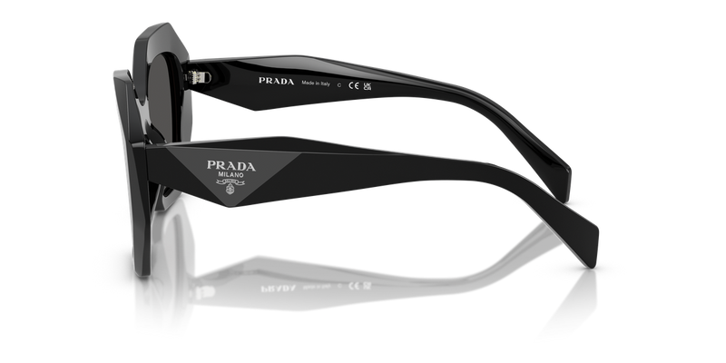 Prada PR 16WS in Black / Dark Grey (1AB5S0) - Alternate View