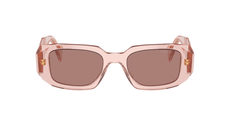 Prada PR 17WSF in Transparent Peach / Light Brown (19Q10D) - Alternate View