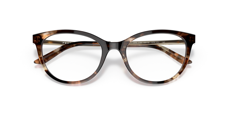 Prada PR 17WV in Caramel Tortoise / Demo Lens (07R1O1) - Side View