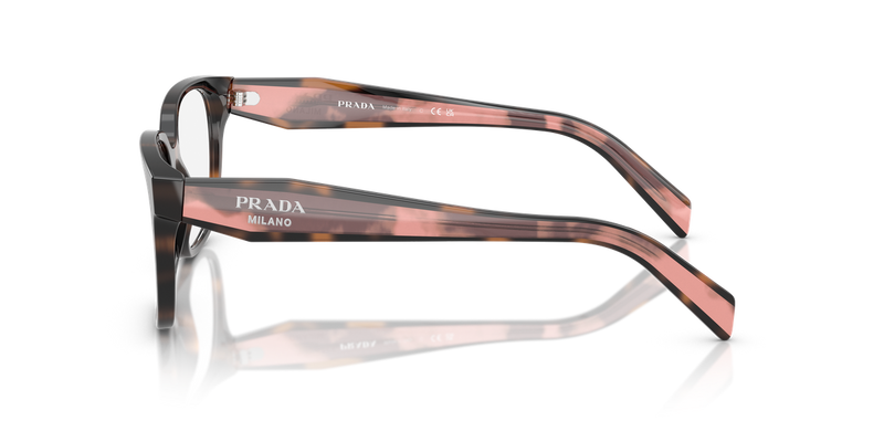 Prada PR 17ZVF in Mauve Tortoise / Demo Lens (23A1O1) - Alternate View