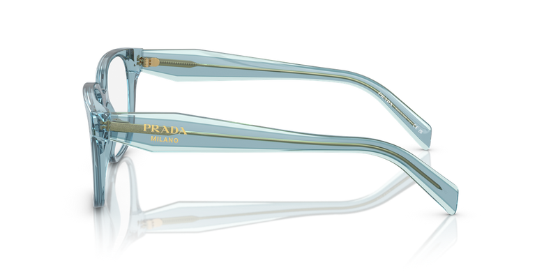 Prada PR 17ZV in Crystal Blue / Demo Lens (16J1O1) - Alternate View
