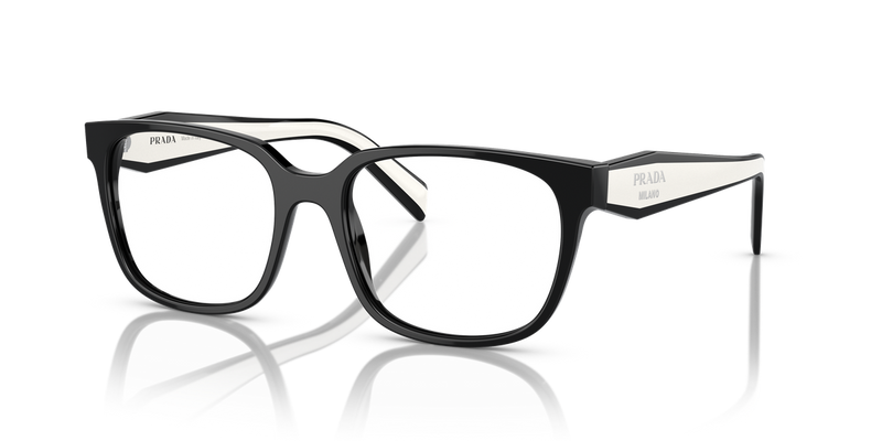 Prada PR 17ZV in Black / Demo Lens (1AB1O1) - Alternate View