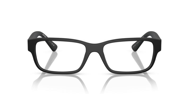 Prada PR 18ZVF in Matte Black / Demo Lens (1BO1O1) - Alternate View