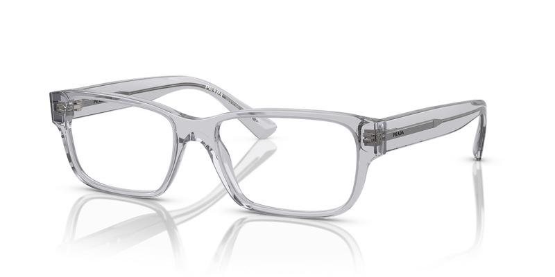 Prada PR 18ZVF in Crystal Grey / Demo Lens (U431O1) - Alternate View