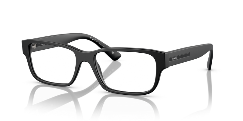 Prada PR 18ZV in Matte Black / Demo Lens (1BO1O1) - Alternate View