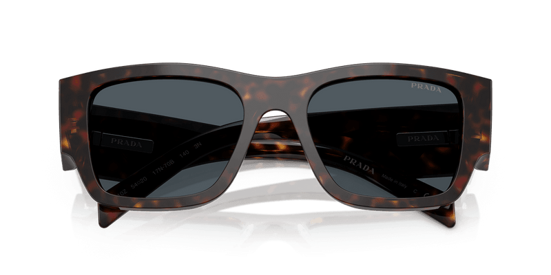 Prada PR 10ZS in Root Tortoise / Dark Grey (17N70B) - Side View