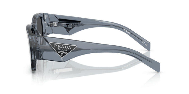 Prada PR 10ZS in Transparent Ocean / Dark Grey (17T08Z) - Alternate View