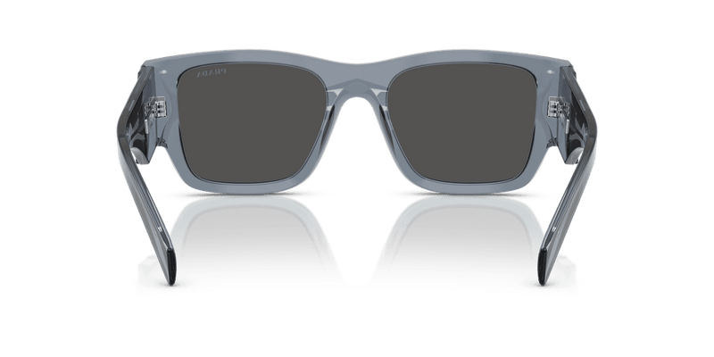 Prada PR 10ZS in Transparent Ocean / Dark Grey (17T08Z) - Alternate View