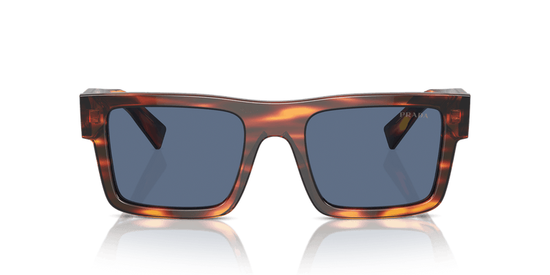 Prada PR 19WS in Striped Radica / Dark Blue (17R06A) - Alternate View