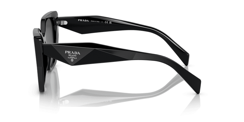Prada PR 19ZS in Black / Dark Grey (1AB5S0) - Alternate View