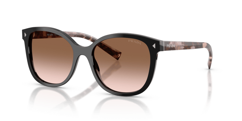 Prada PR 22ZS in Black / Brown Gradient (28F90P) - Alternate View