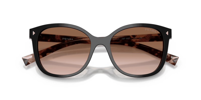 Prada PR 22ZS in Black / Brown Gradient (28F90P) - Alternate View
