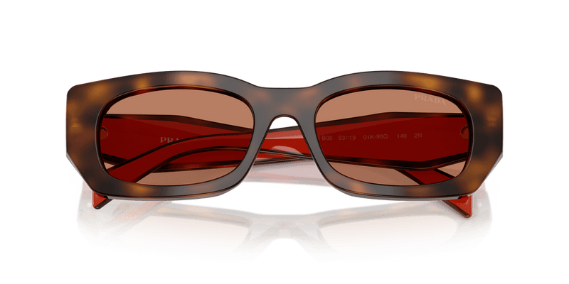 Prada PR B05S in Juniper Tortoise/Cotto / Brown (01K90Q) - Alternate View
