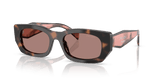 Mauve Tortoise / Light Brown (23A60B)