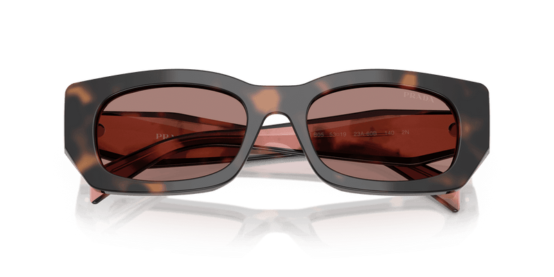 Prada PR B05S in Mauve Tortoise / Light Brown (23A60B) - Alternate View