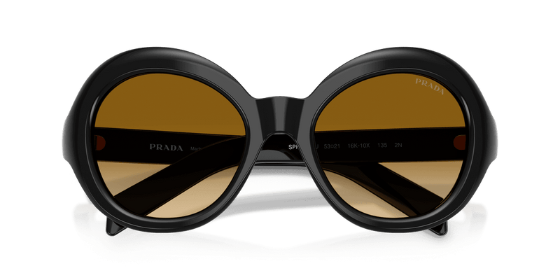 Prada PR D08SU in Black / Yellow Gradient Light Brown (16K10X) - Alternate View