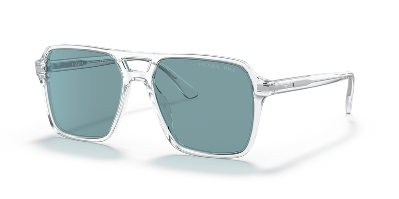 Prada PR 20YS in Transparent / Polarized Green (2AZ04D) - Alternate View