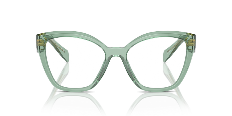 Prada PR 20ZV in Transparent Sage / Demo Lens (11R1O1) - Alternate View