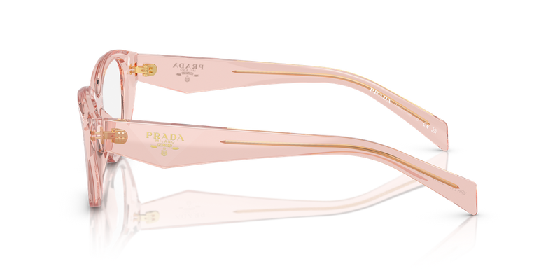 Prada PR 21ZV in Transparent Peach / Demo Lens (19Q1O1) - Alternate View