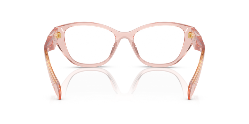 Prada PR 21ZV in Transparent Peach / Demo Lens (19Q1O1) - Alternate View