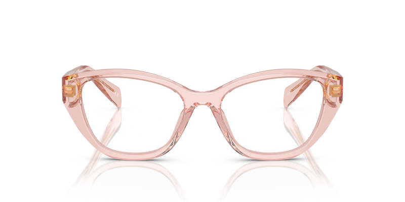 Prada PR 21ZV in Transparent Peach / Demo Lens (19Q1O1) - Alternate View